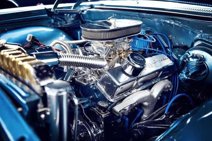 2020 Corvette Stingray engine