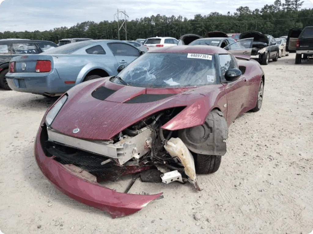 2011 Lotus Evora S - before rebuild
