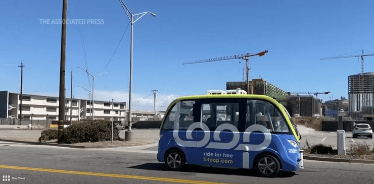 A Driverless Shuttle Was Launched in San Francisco