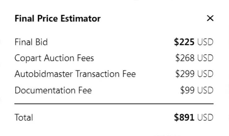 bidding terms