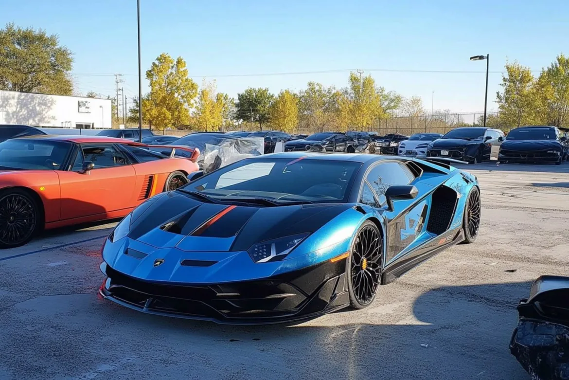 Where Can I Buy a Wrecked Lamborghini?