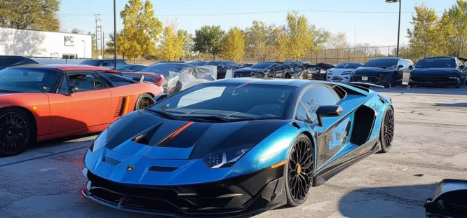 Where Can I Buy a Wrecked Lamborghini?