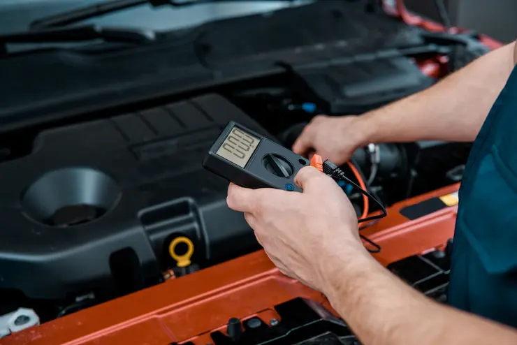 car battery checking