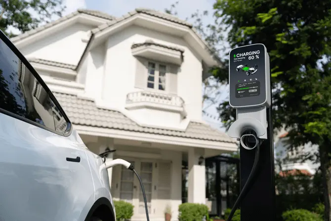 Charging an Electric Car at Home