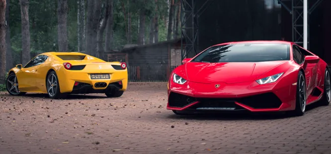 5 Supercars at Online Auction Available NOW
