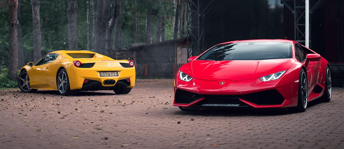 5 Supercars at Online Auction Available NOW