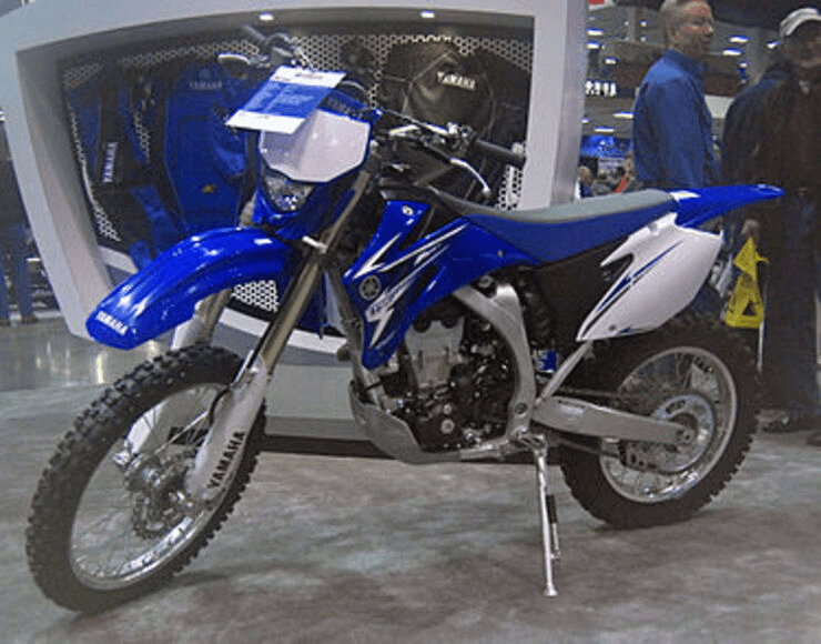 Yamaha WR450F bike