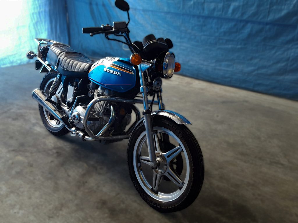 bobber motorcycle project honda cb400