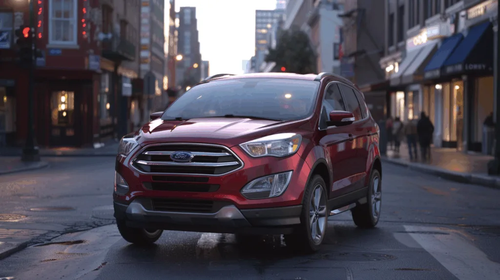 Ford Escape in a city setting.