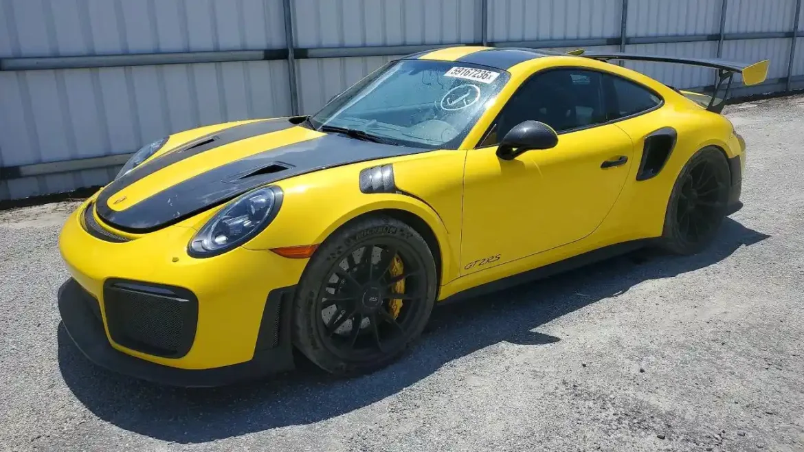 2018 Porsche 911 GT2 RS Up for Auction in Fredericksburg, VA