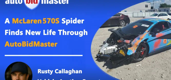 A McLaren 570S Spider Finds New Life Through AutoBidMaster