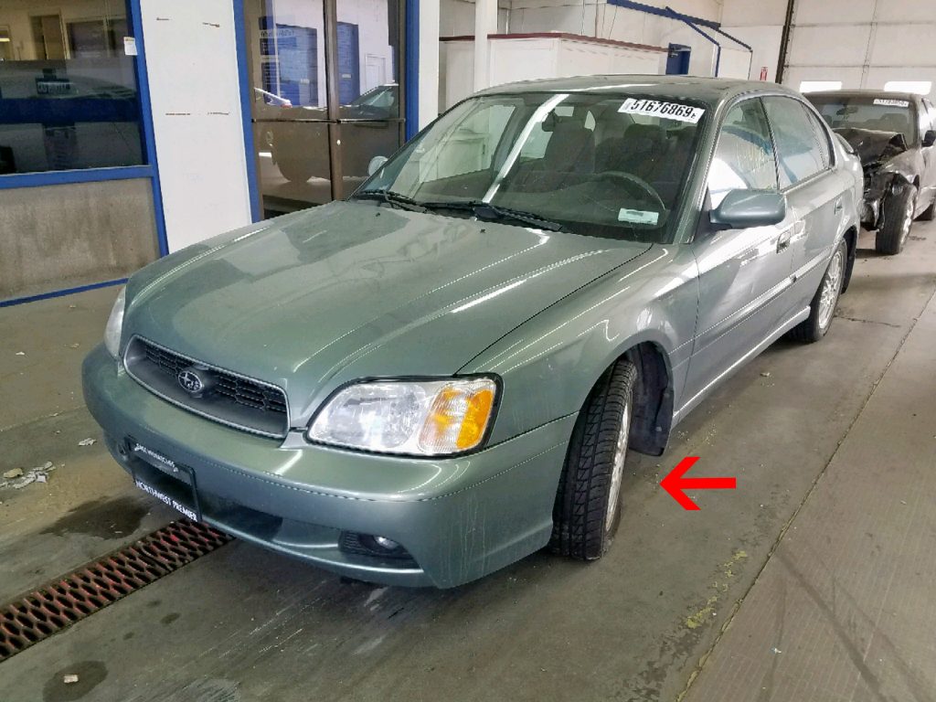 Subaru wheel alignment